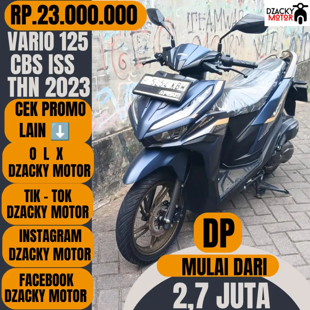 VARIO 125 CBS ISS 2023 SECOND LIKE' NEW