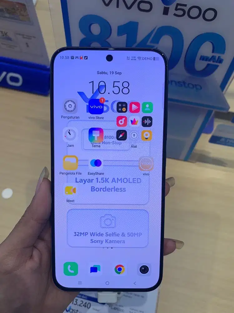 vivo Y500 Cicilan tanpa kartu kredit PROMO CASHBACK 300k