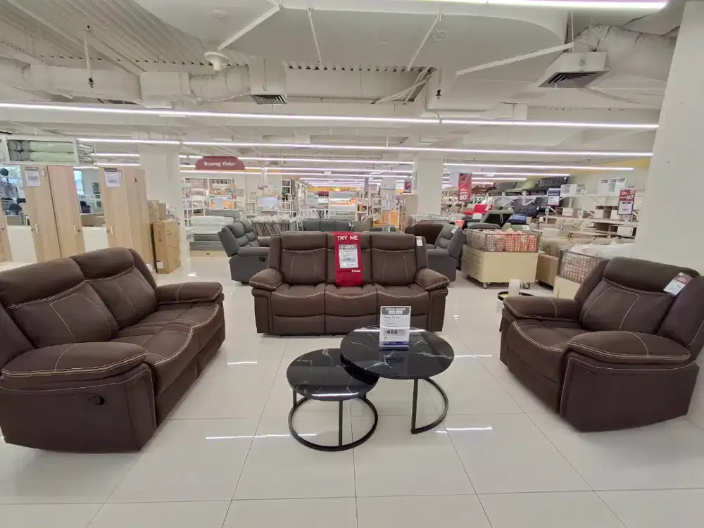PROMO TERBATAS SOFA SET RECLINER