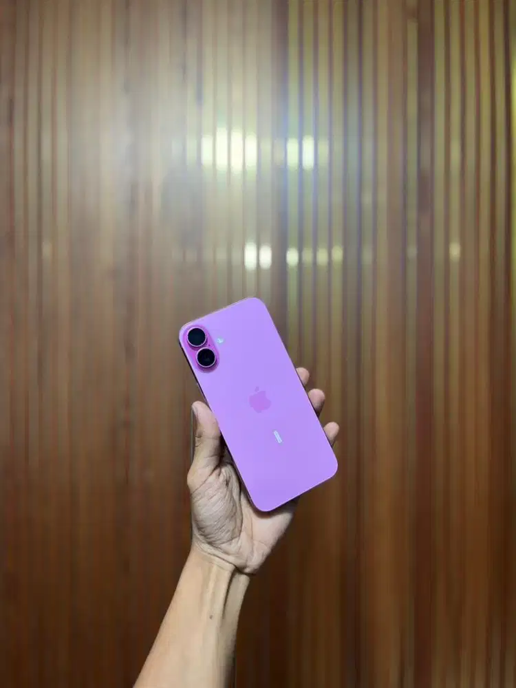 Iphone 16 plus 128gb pink resmi indo