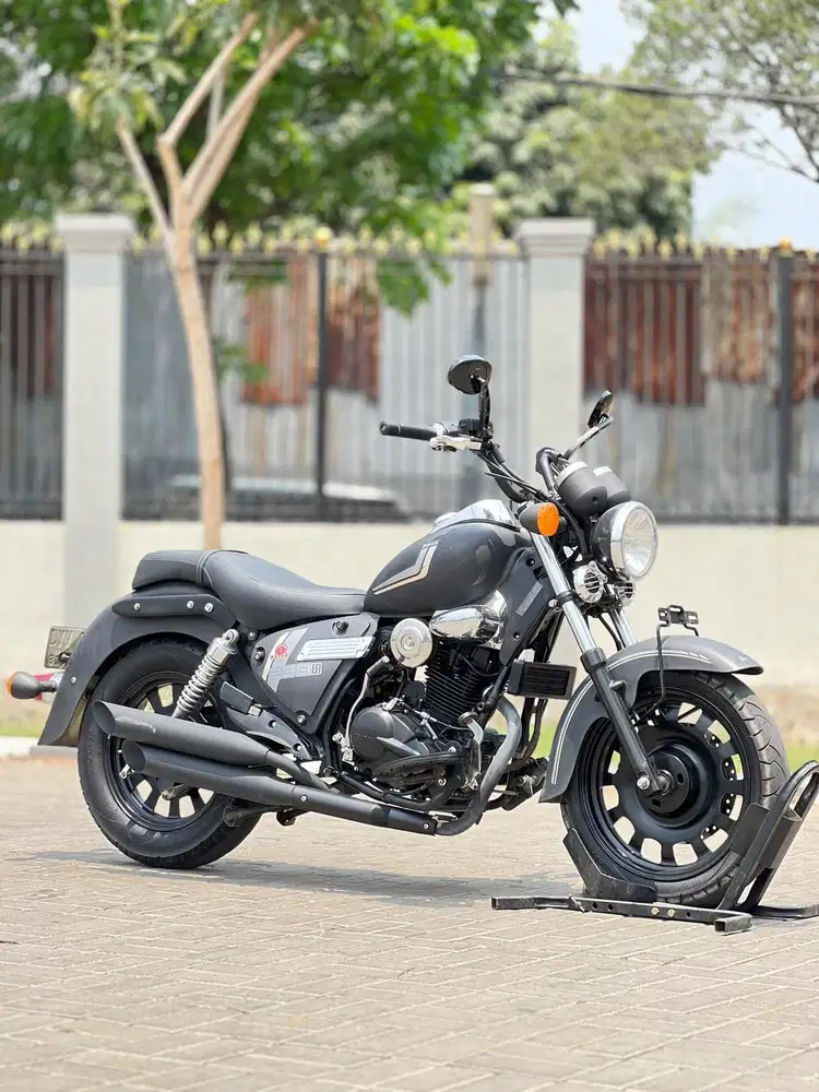 BENELLI MOTOBI 200 EFI 2022 HITAM KM RENDAH PAJAK PANJANG SIAP TOURING