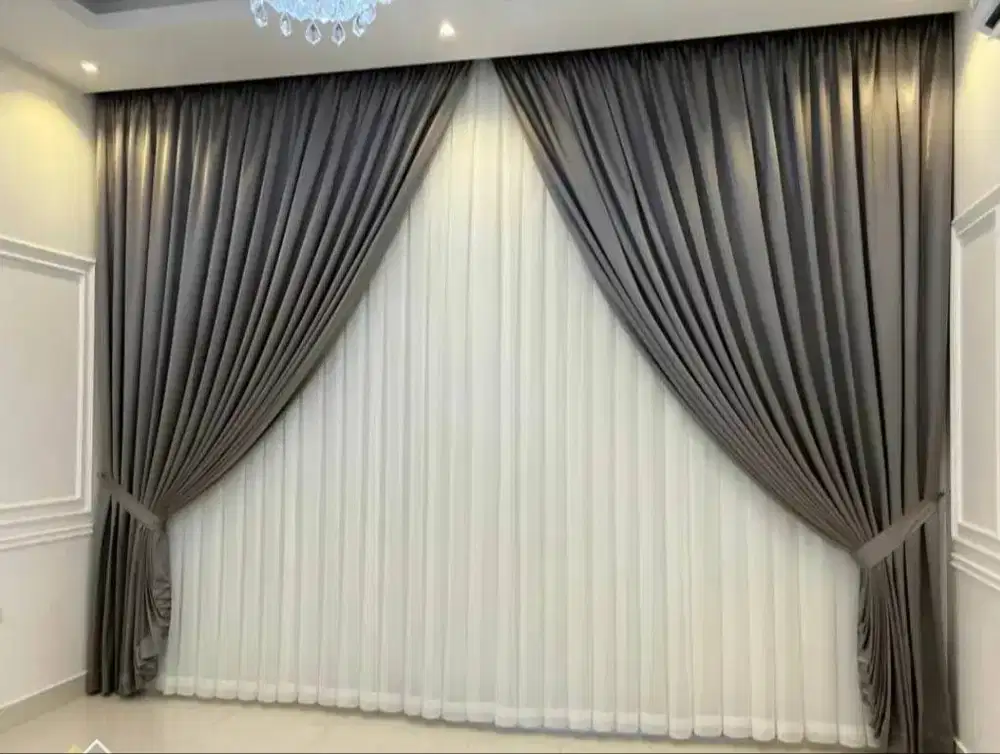 Jasa pasang gorden blinds vertikal gorden krey vertical roller blind