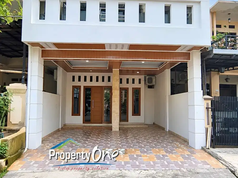 Jual Rumah 2 Lantai Siap Huni di Medang Lestari ,Free 5 Unit AC, SHM, Dekat ke Summarecon Mall Serpong, Kampus UMN & Akses Tol