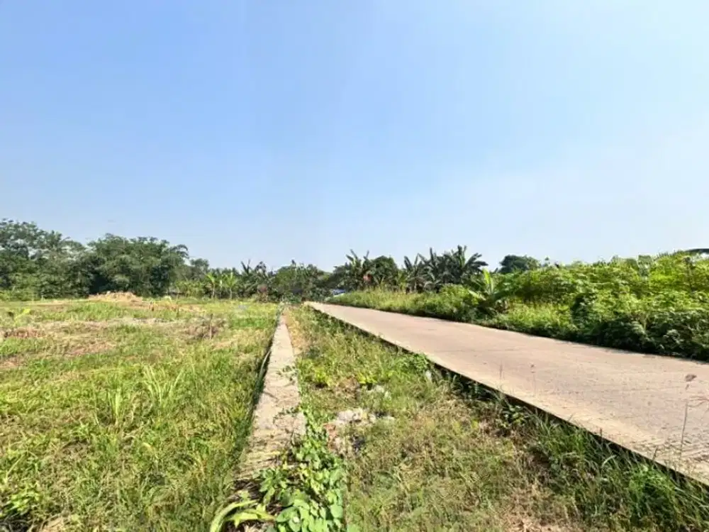Tanah Kaving 1 Jt-an 10 Menit Stasiun Jatake Tangerang, SHM