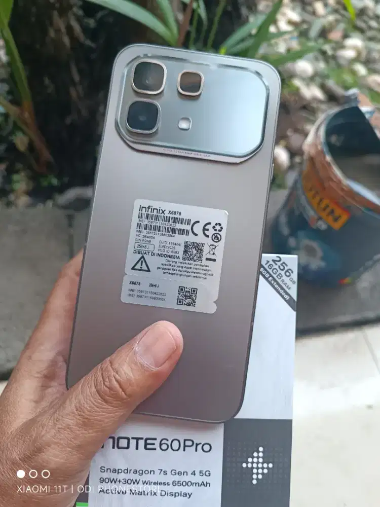Infinix note 60 pro 5g 8+8/256 mulus seperti baru dan lengkap