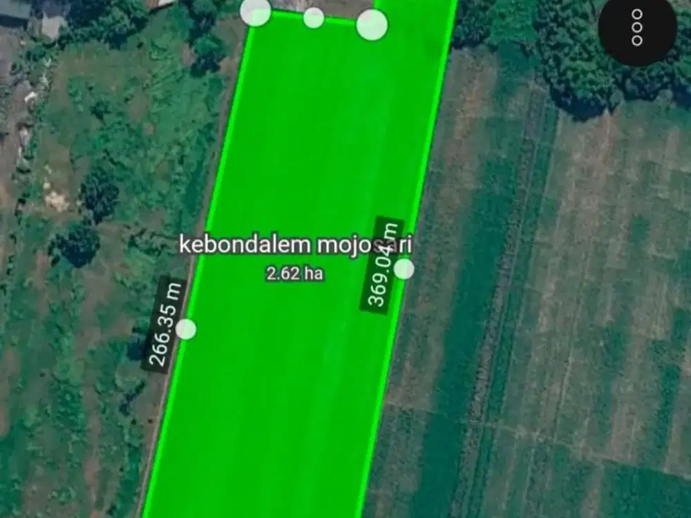 Dijual Lahan Nol jalan Kabupaten Mojosari Mojokerto