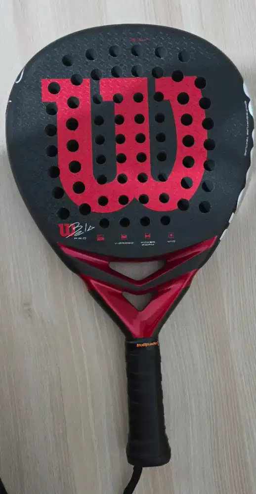 Raket padel wilson bella pro v3 carbon 24K