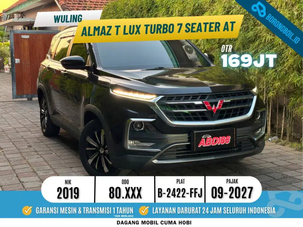 [ TERMURAH ] Wuling Almaz T Lux 7Seat 2019 Hitam | Stargazer