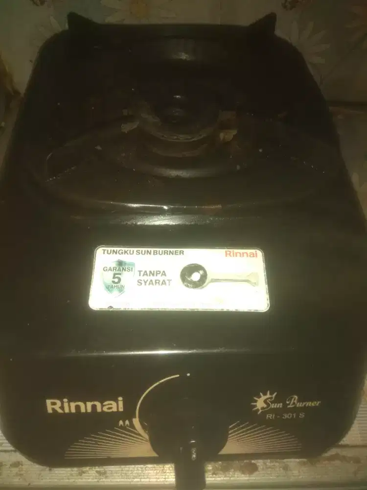 Kompor gas 1 tungku merk rinnai