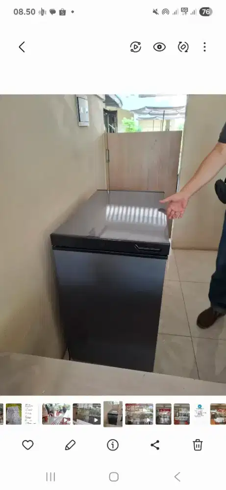 Frezer box  merk steko