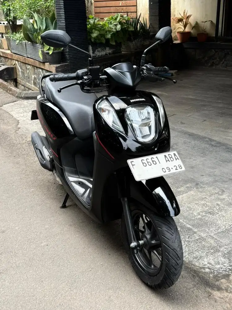 Honda Genio CBS Thn 2023 F Kota Hitam Mulus