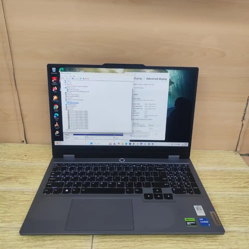Laptop Lenovo LOQ 15iax9 Core i5-12450HX Ram 12gb SSD 512gb Rtx 3050