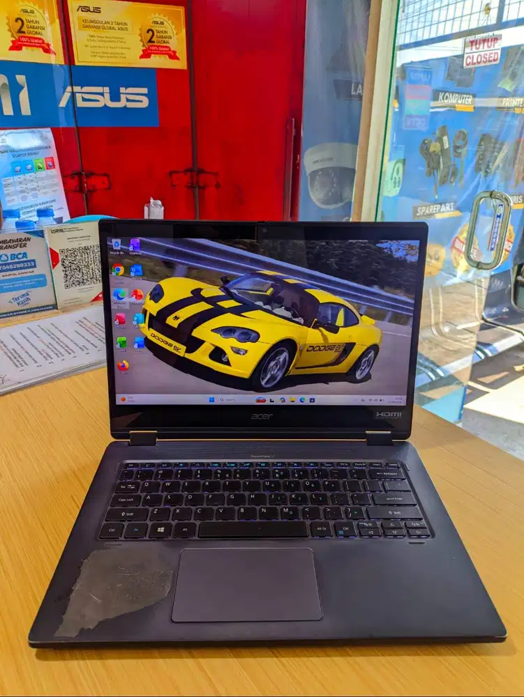 LAPTOP ACER TRAVELMATE SPIN P414RN-51 ( Touchscreen ) 2IN1
