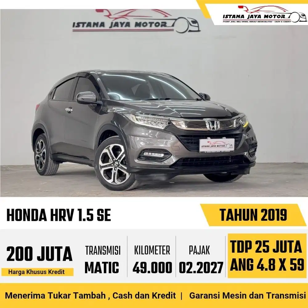 [SPECIAL EDIITON] Honda HR-V SE Automatic 2019