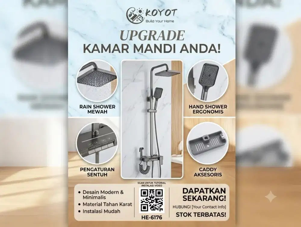 SHOWER KOYOT BUILD YOUR HOME