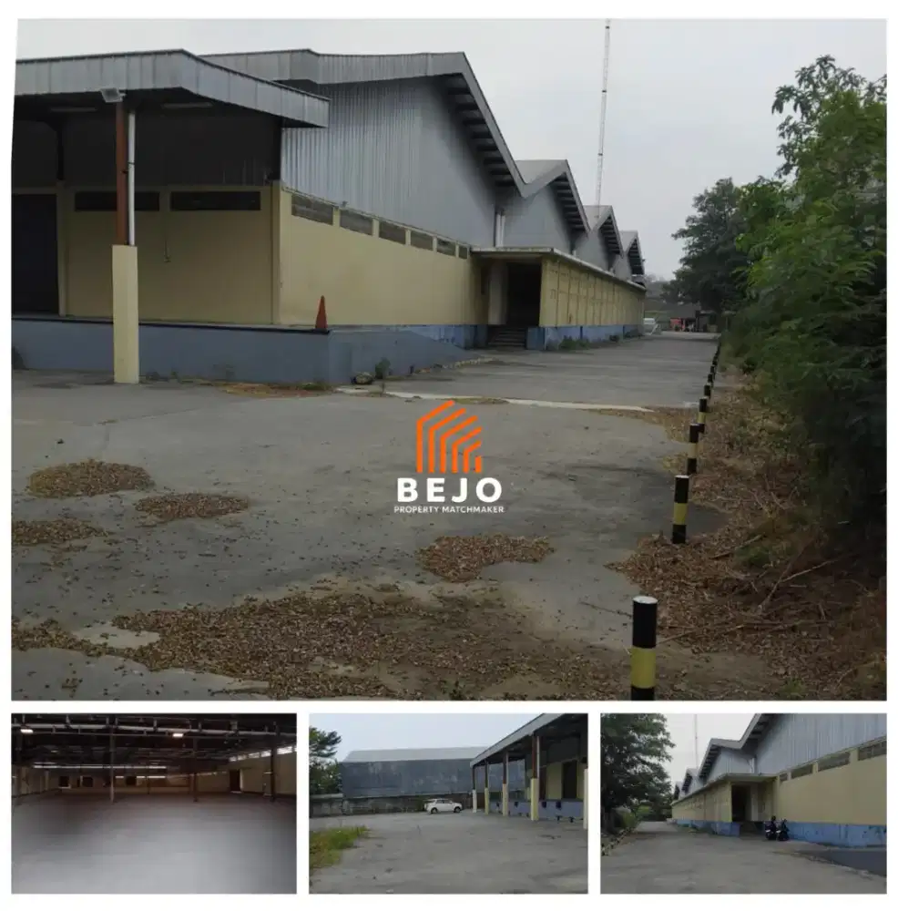 Disewa Jual Gudang Luas dengan loading dock dekat Bandara Solo