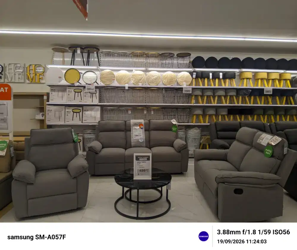 PROMP SOFA SET RECLINER TERMURAH
