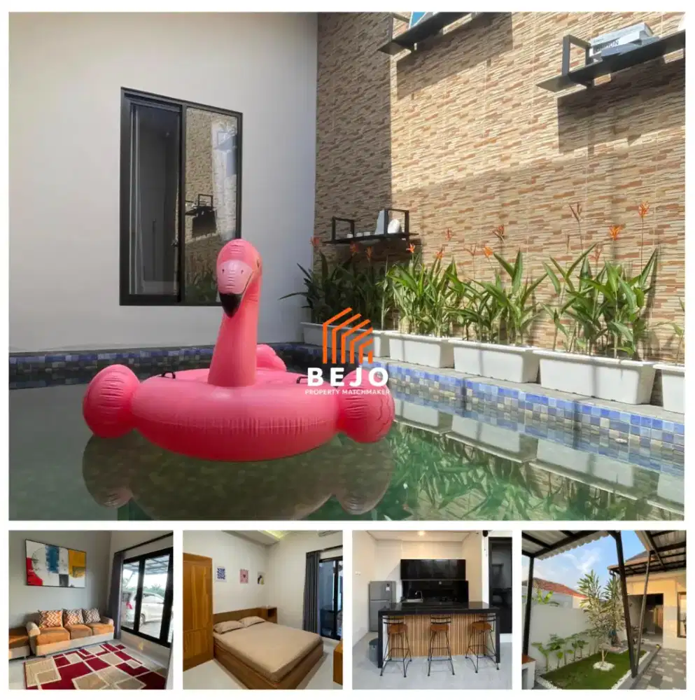 Disewakan Rumah dengan Private Pool di dekat ISI Jogja