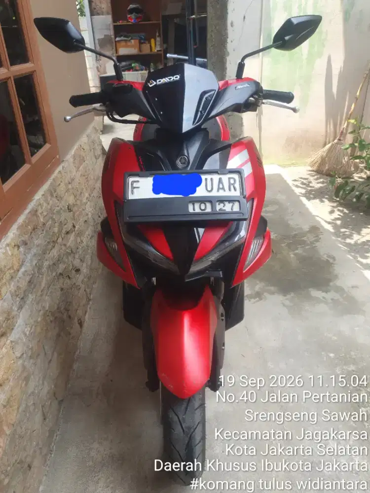 DIJUAL AEROX 155 tahun 2017