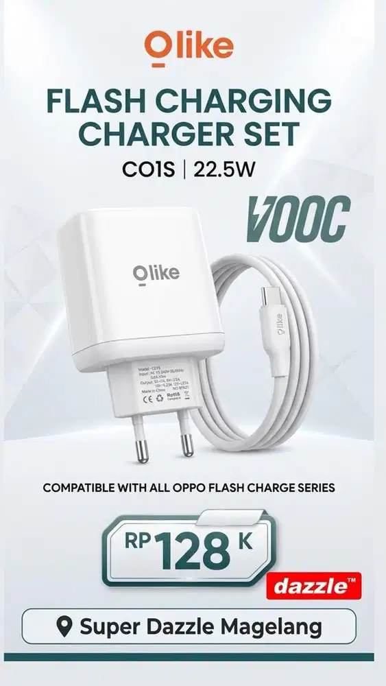 Tc olike 22,5 watt co1s white