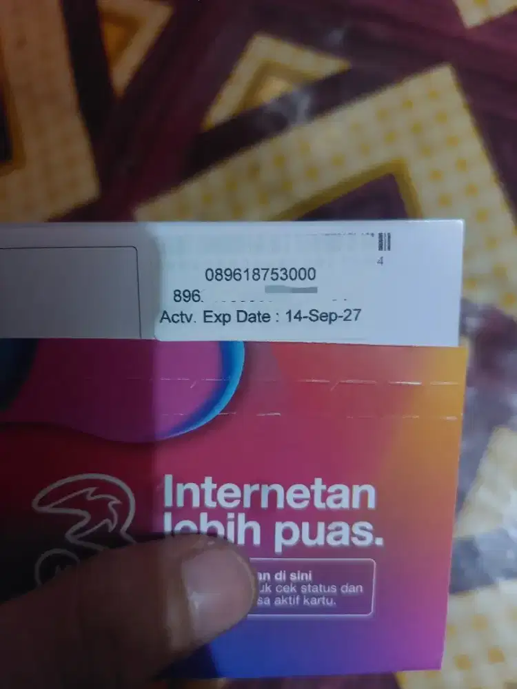 Nomor Cantik • SimCard TRI + Kuota 3GB
