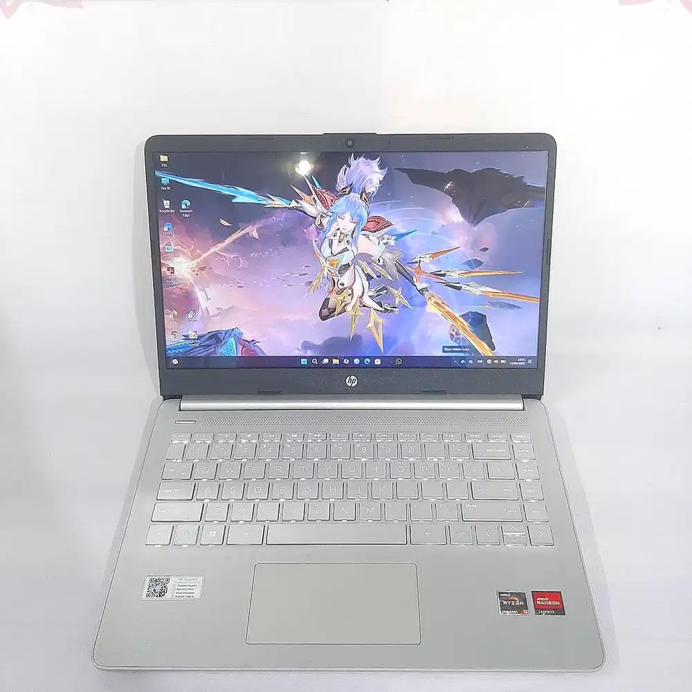 LAPTOP HP 14S AMD RYZEN 5 5500U RAM 8GB SSD NVME 512GB KEYBO BACKLIGHT