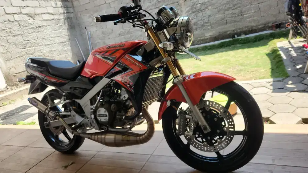 Ninja r 2014 asli orange