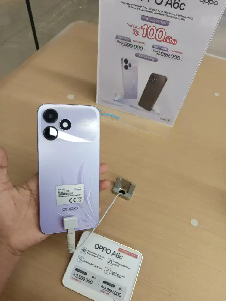 HANDPHONE OPPO A6C 128GB