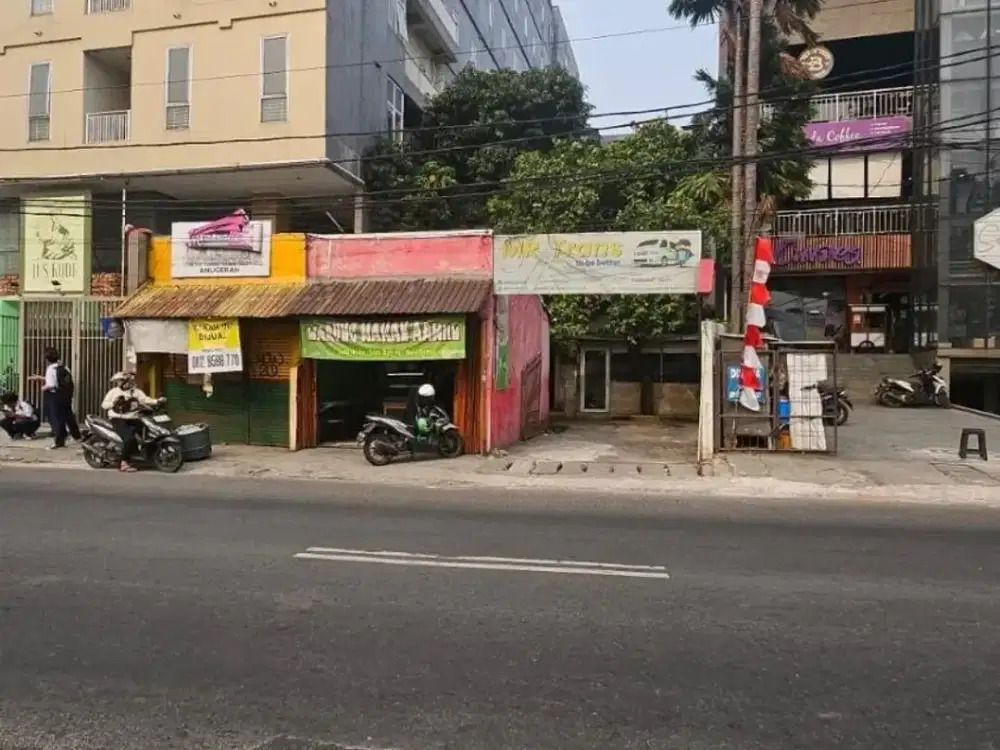 Kavling Pinggir Jalan Rawa Belong Dekat Binus Lt 600m2