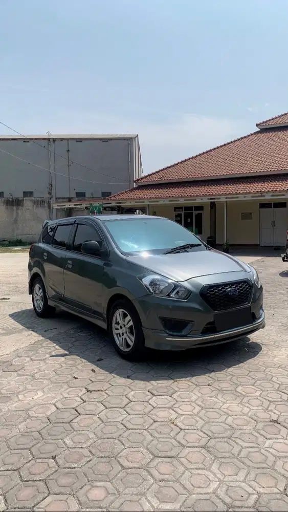 DATSUN GO+ PANCA 2016 Manual Abu Metalik, Normal ODO, Jual BU