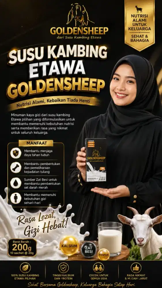 Susu Kambing Etawa Kolostrum Goldensheep