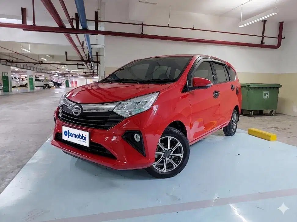 DP 7, JT Daihatsu Sigra 1.2 R Bensin-AT Merah 2021
