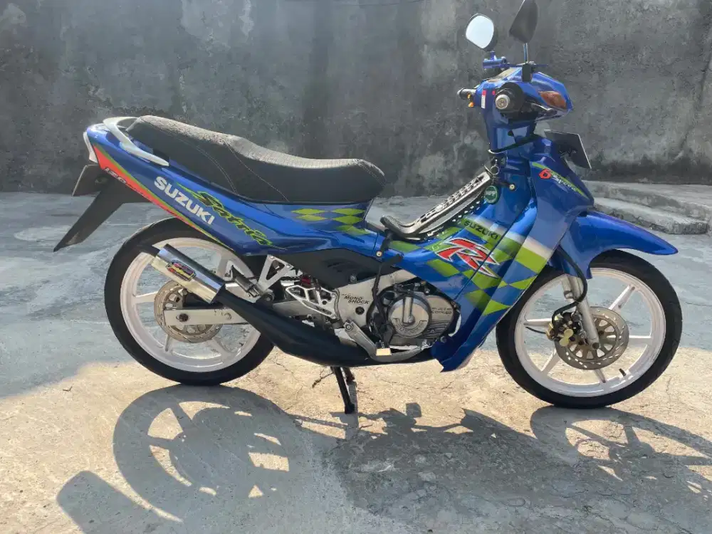 SUZUKI SATRIA RU 6 SPEED , DOUBLE DISK 200W