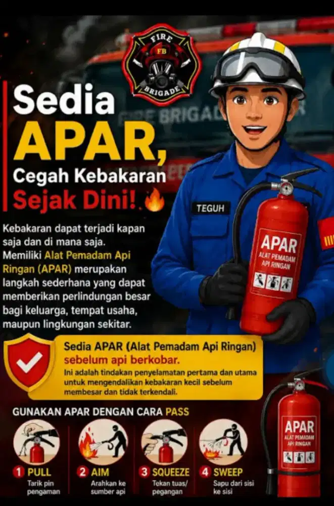 JUAL APAR BARU,SEKEN,DAN REFILL BERBAGAI JENIS DAN UKURAN