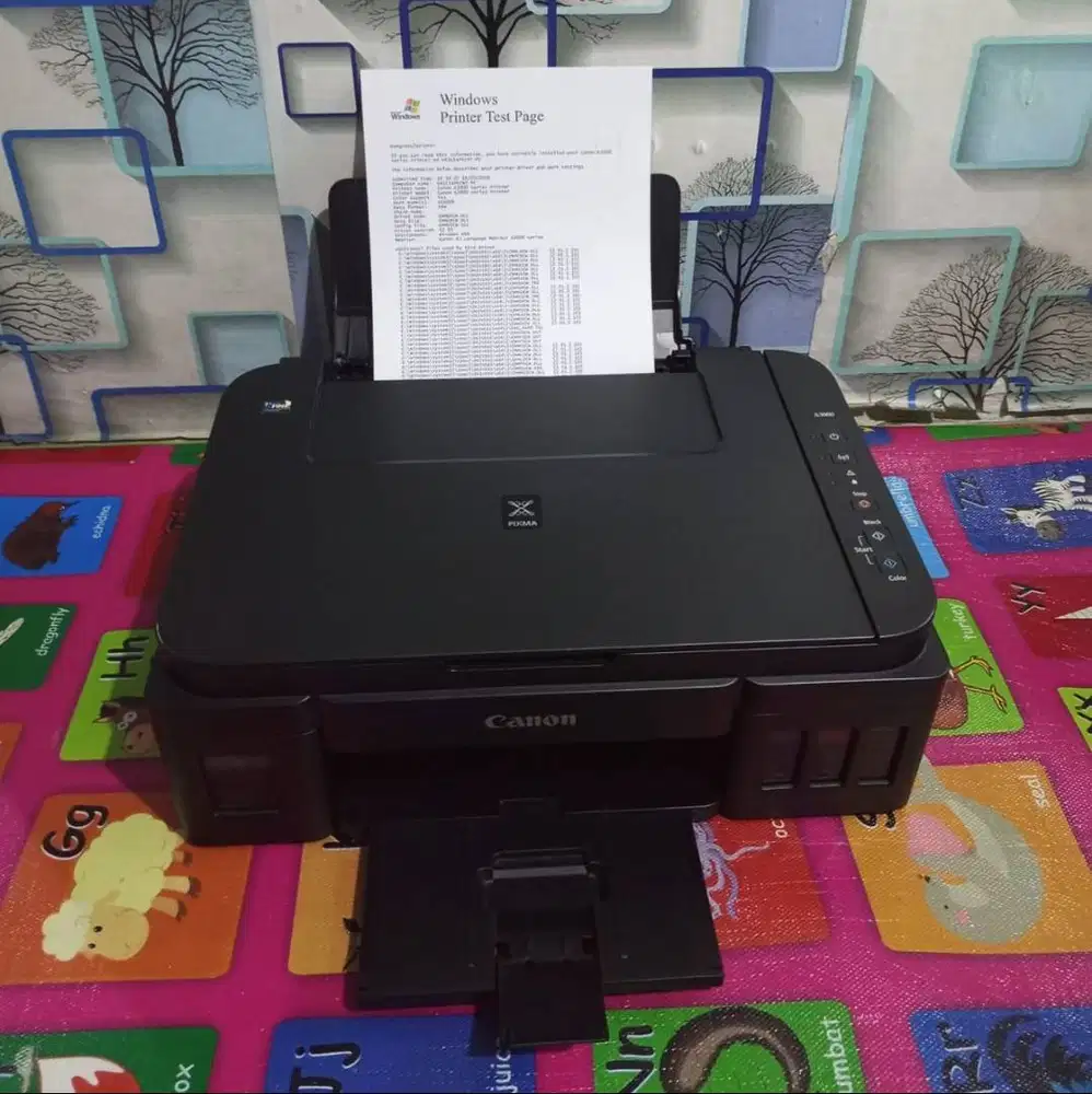 Printer Canon G3000 All in One wifi infus ori mulus siap pakai