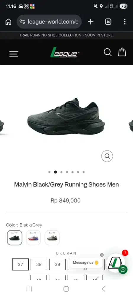 League malvin black