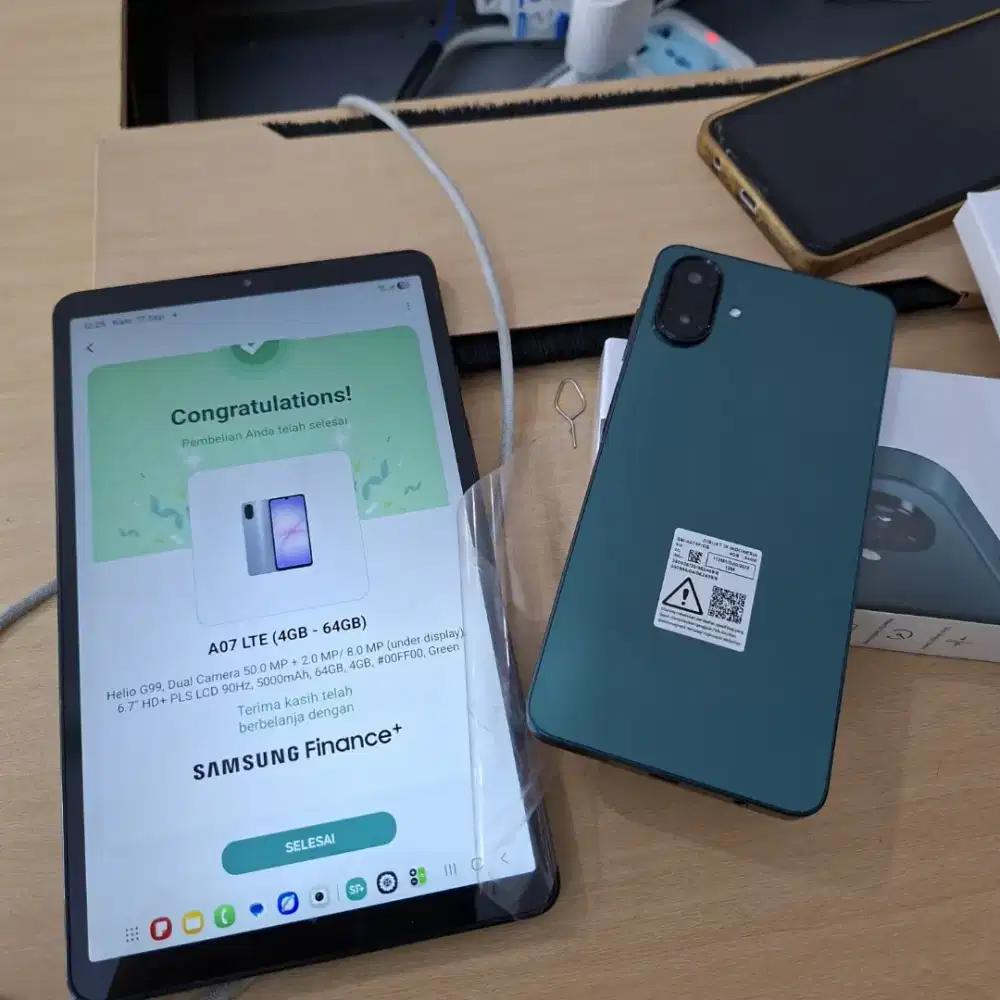 SPESIAL PROMO SAMSUNG GALAXY A07 4+4/64