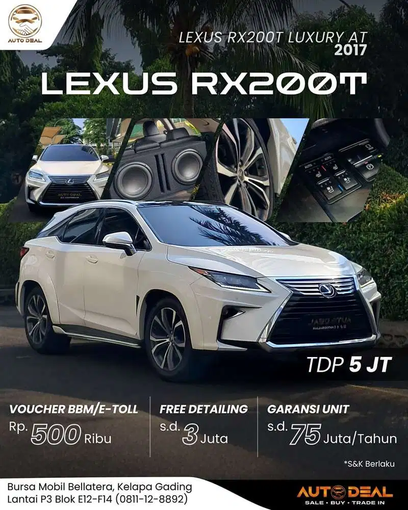 Lexus RX200t Luxury 2017 bukan F Sport 2016 Rx300 Rx200