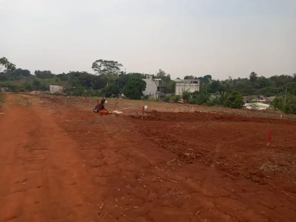 5 Menit Calon Pintu Tol Bojong Gede Dijual Murah Tanah Kavling 1 Jt-an, SHM