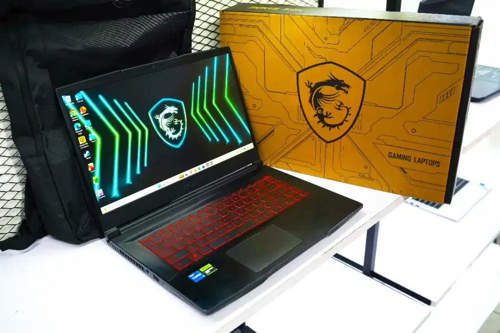 MSI GF63 12VE.CORE i5-12450H.VGA GeForce RTX4050 6GB.RAM 16GB.15in FHD