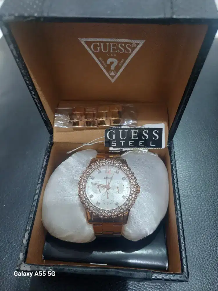 Jam tangan GUESS fashion swaroski original