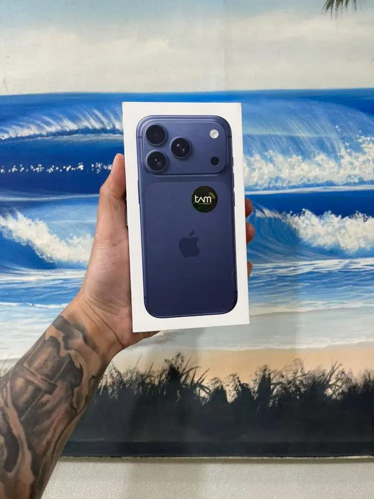 Iphone 17 pro 256 new resmi ibox blue