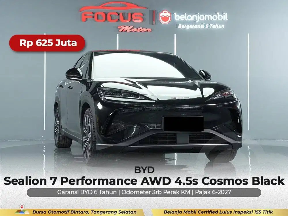 [ GARANSI 5THN AWD KM 3RB ] BYD Sealion 7 Performance 2024/2025/2026