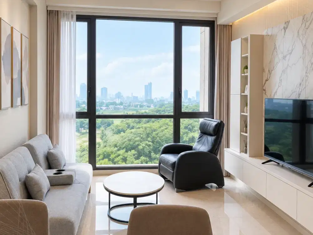Dijual Apartemen 1 Br, Full Furnished di Marigold At Navapark - BSD City