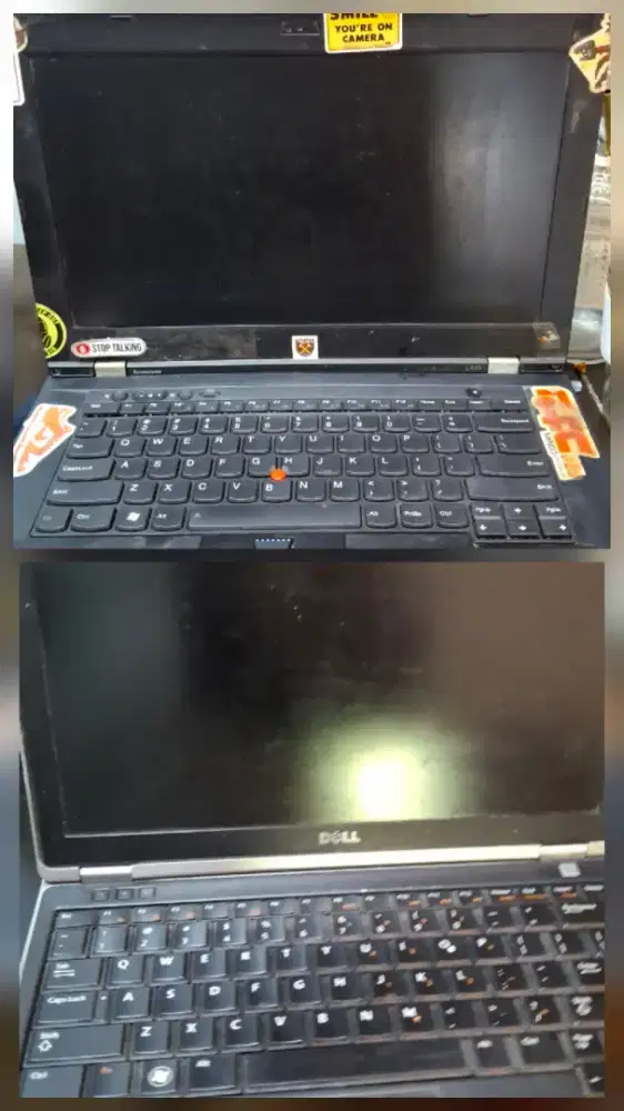 Thinkpad L430 & Dell Latitude No hdd apa adanya