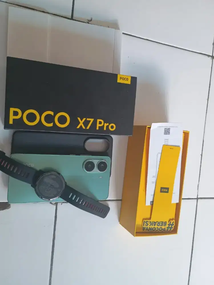 Poco x7 pro 12/512 + smartwachh amazfit
