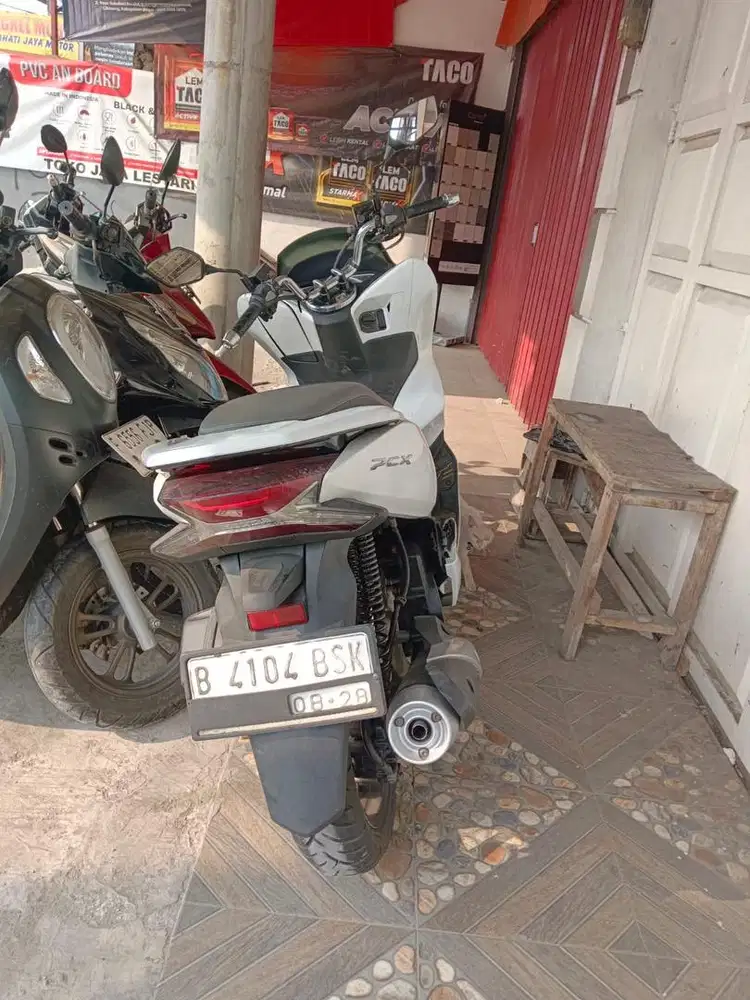 HONDA PCX TAHUN 2018 ss lengkap pajak on