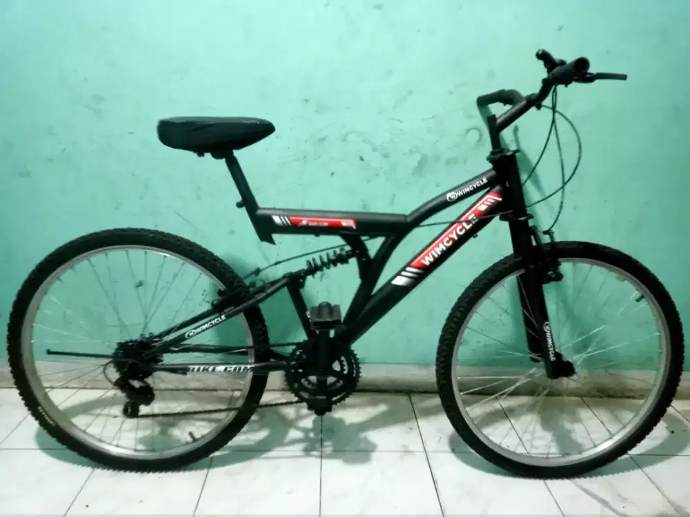 Dijual sepeda gunung MTB merk WIMCYCLE ring 26 kondisi msih bgus Keker