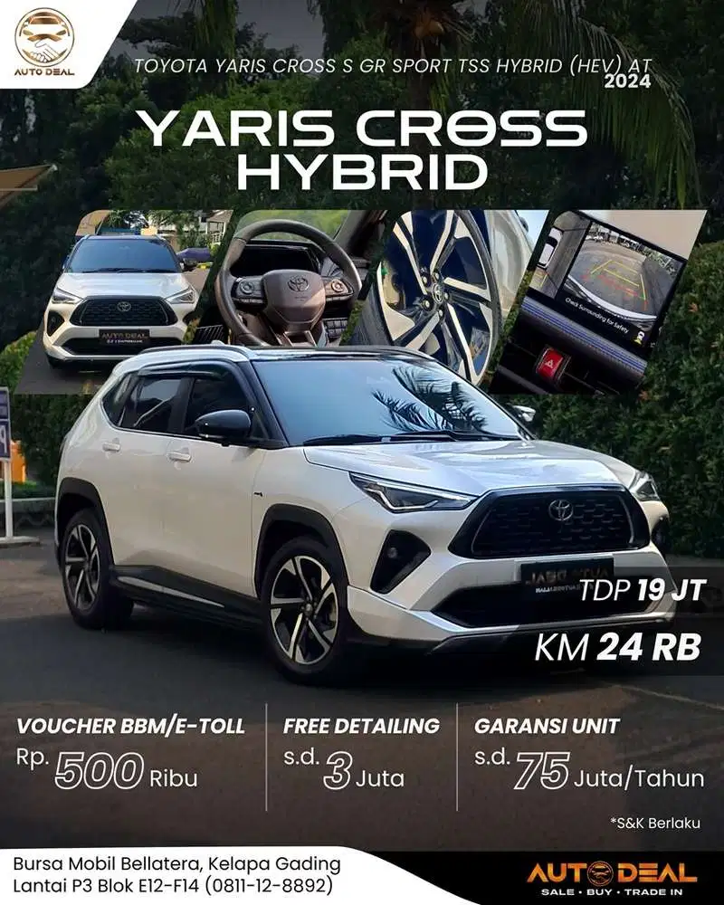 Toyota Yaris Cross S GR Sport TES Hybrid (HEV) 2024 bukan Corolla