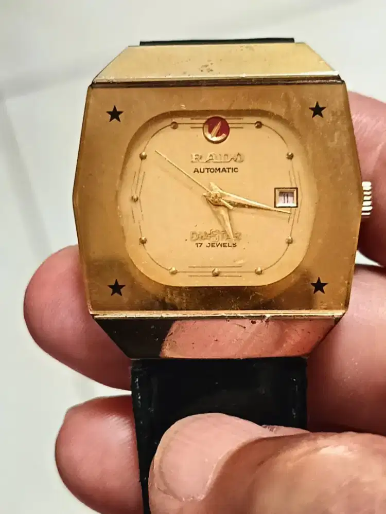 Jual jam tangan pria merk Rado diastas mesin gantian